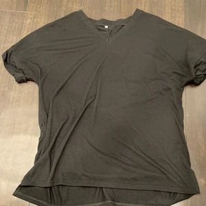 Black Plain V neck never worn